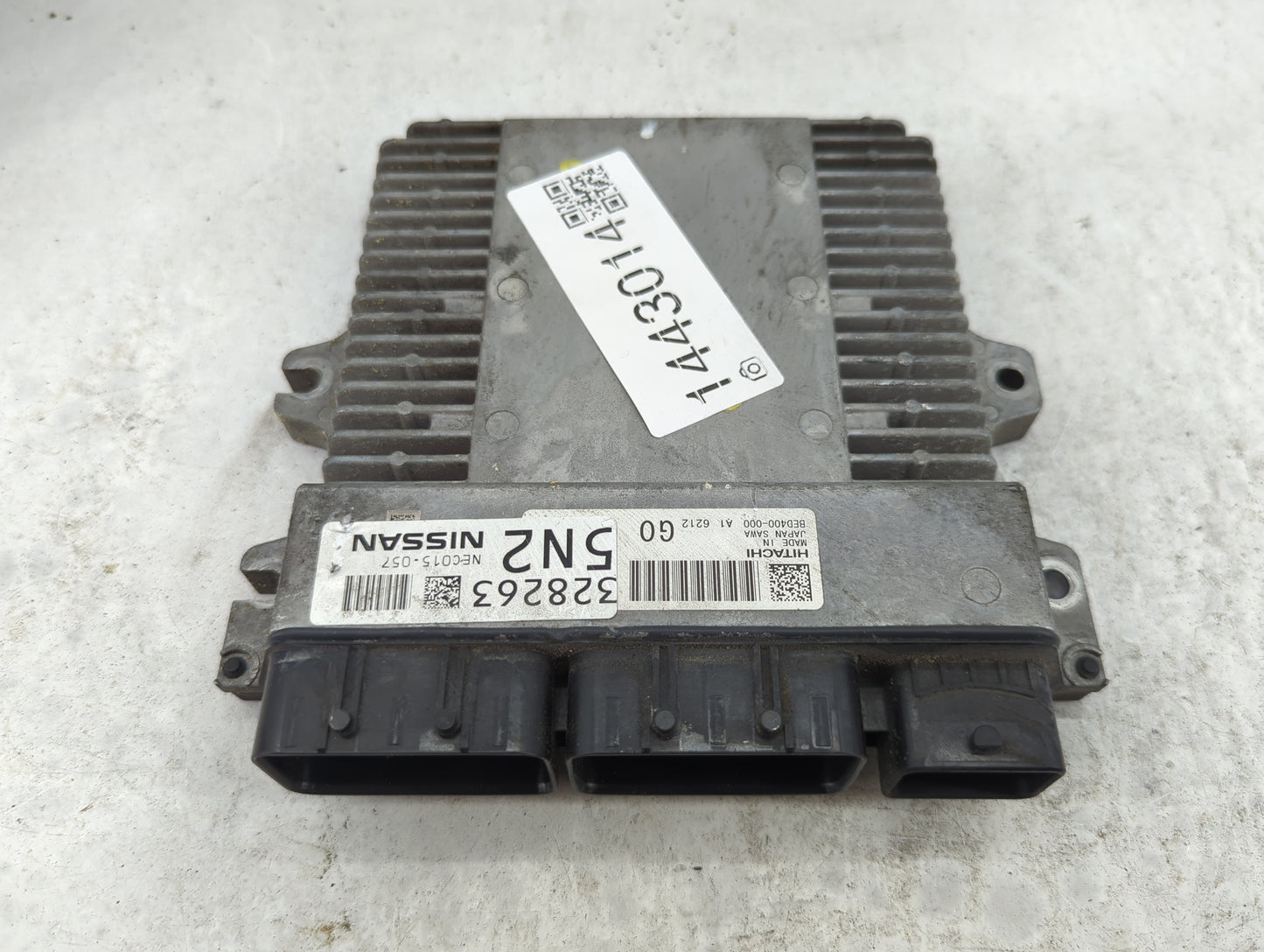 2016-2017 Infiniti Q50 PCM Engine Control Computer ECU ECM PCU OEM P/N:NEC015-057 BED400-000, 328263 Fits Fits 2016 2017 OEM