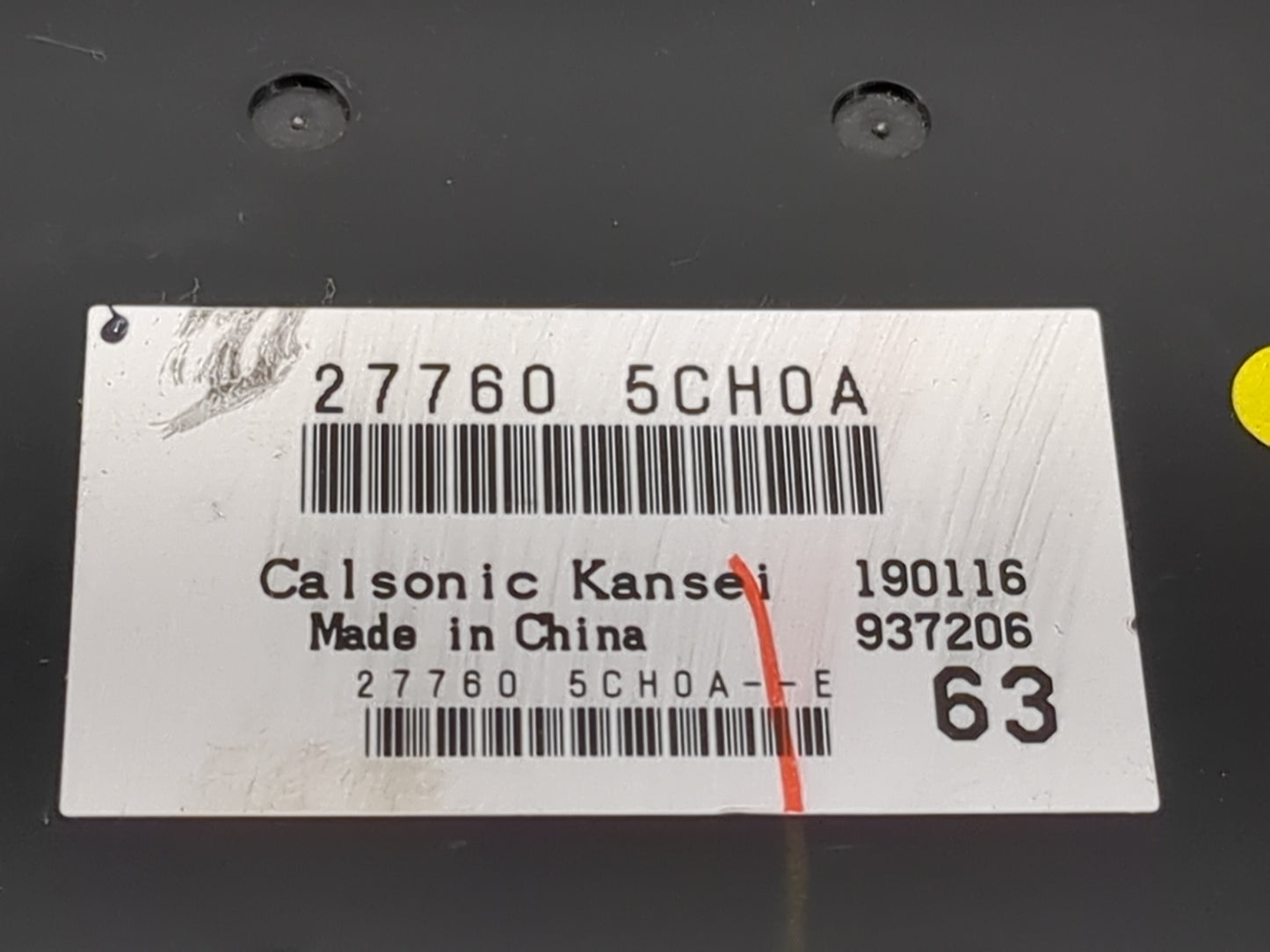 2016-2017 Infiniti Q50 Temperature Control Module 27760 5ch0a 1468303 - Oemusedautoparts1.com