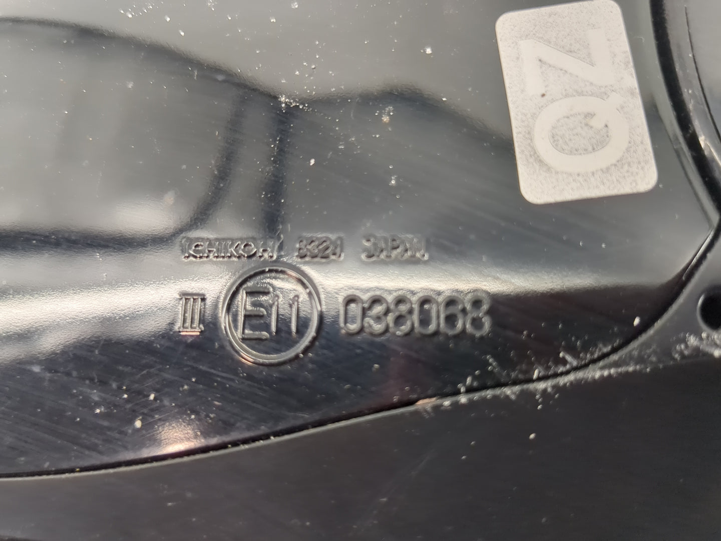2016-2019 Infiniti Q50 Passenger Side View Mirror - Right Door Mirror OEM Used - Oemusedautoparts1.com