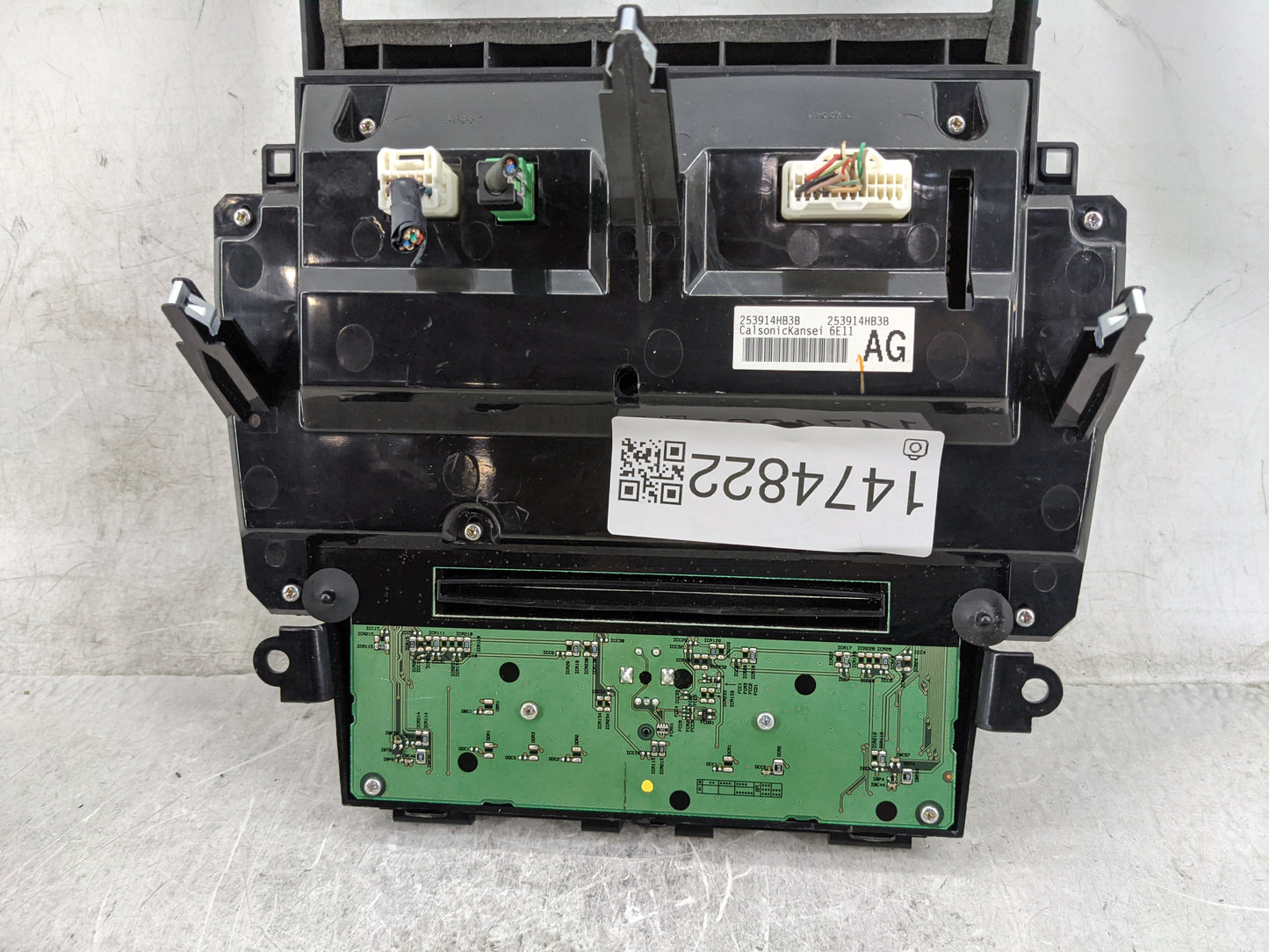 2015-2019 Infiniti Q50 Climate Control Module Temperature AC/Heater Replacement P/N:253914HB3B Fits OEM Used Auto Parts - Oe