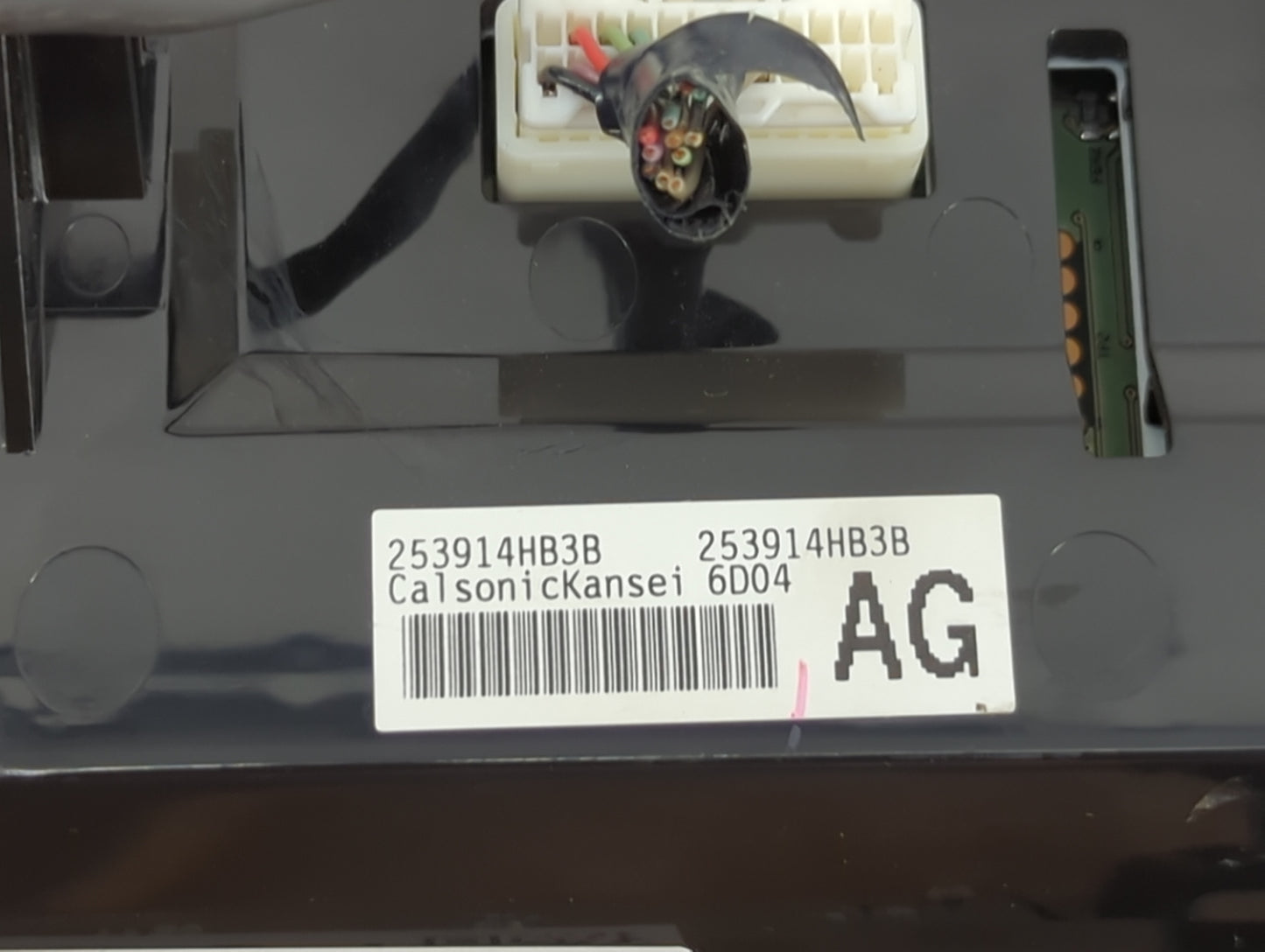 2016 Infiniti Q50 Climate Control Module Temperature AC/Heater Replacement P/N:253914HB3B Fits OEM Used Auto Parts - Oemused