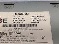 2016-2018 Infiniti Q50 Radio AM FM Cd Player Receiver Replacement P/N:28330 4HB4A PN-3553 Fits Fits 2016 2017 2018 2019 2020
