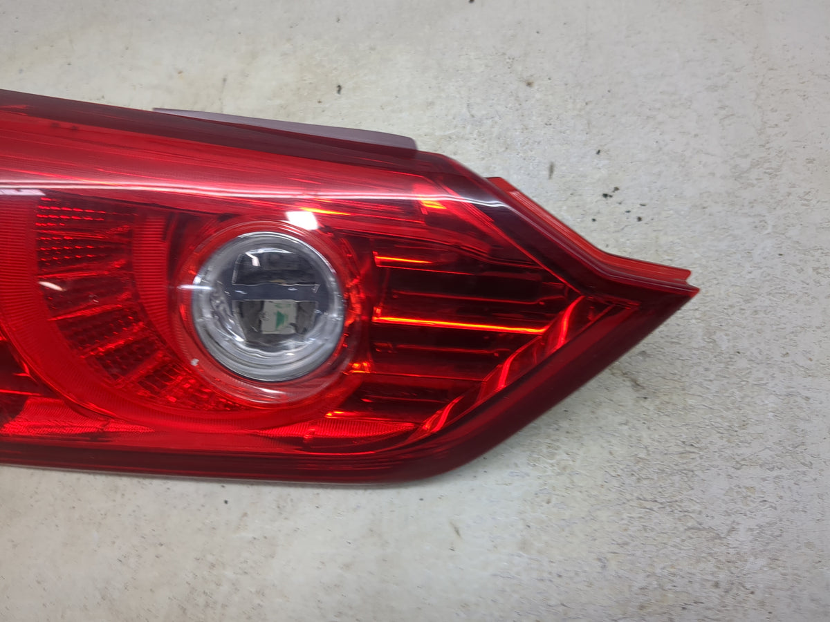 2016-2017 Infiniti Q50 Driver Left Side Deck Lid Mounted Tail Light Red - Oemusedautoparts1.com
