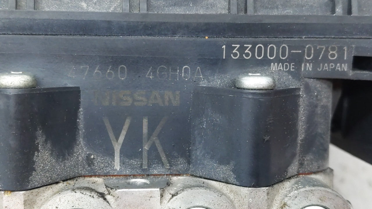 2016-2017 Infiniti Q50 ABS Pump Control Module Replacement P/N:47660 4GH0A 47660 4GK0A Fits Fits 2016 2017 OEM Used Auto Par