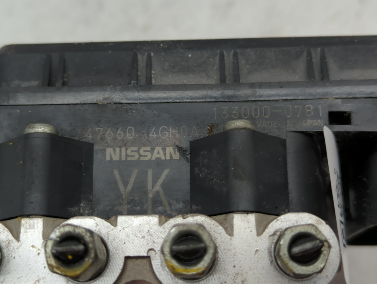 2016-2017 Infiniti Q50 ABS Pump Control Module Replacement P/N:47660 4GH0A Fits Fits 2016 2017 OEM Used Auto Parts - Oemused