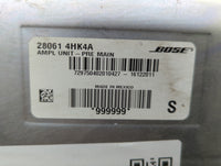 2016 Infiniti Q50 Radio AM FM Cd Player Receiver Replacement P/N:28061 4HK4A Fits OEM Used Auto Parts - Oemusedautoparts1.co