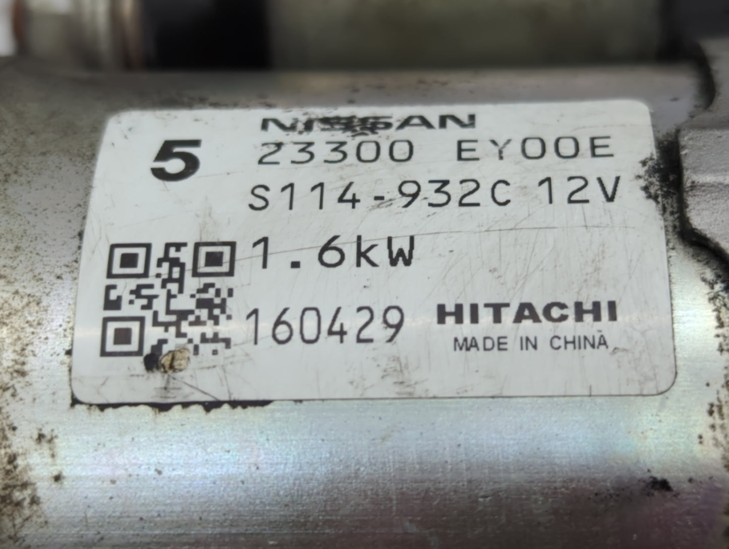 2014-2020 Infiniti Q50 Car Starter Motor Solenoid OEM P/N:23300 EY00E Fits OEM Used Auto Parts - Oemusedautoparts1.com