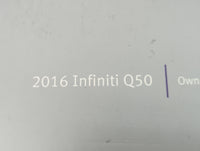 2016 Infiniti Q50 Owners Manual Book Guide P/N:OM16E0 0V37U1 OEM Used Auto Parts - Oemusedautoparts1.com