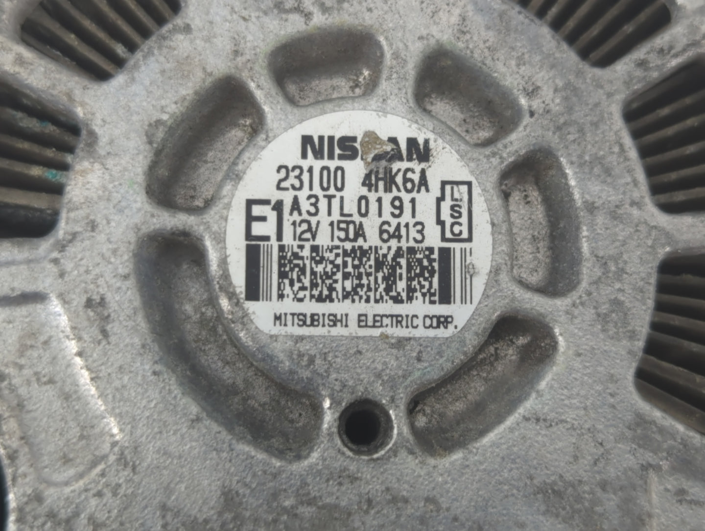 2016-2020 Infiniti Q50 Alternator Replacement Generator Charging Assembly Engine OEM P/N:23100 4HK6A Fits OEM Used Auto Part