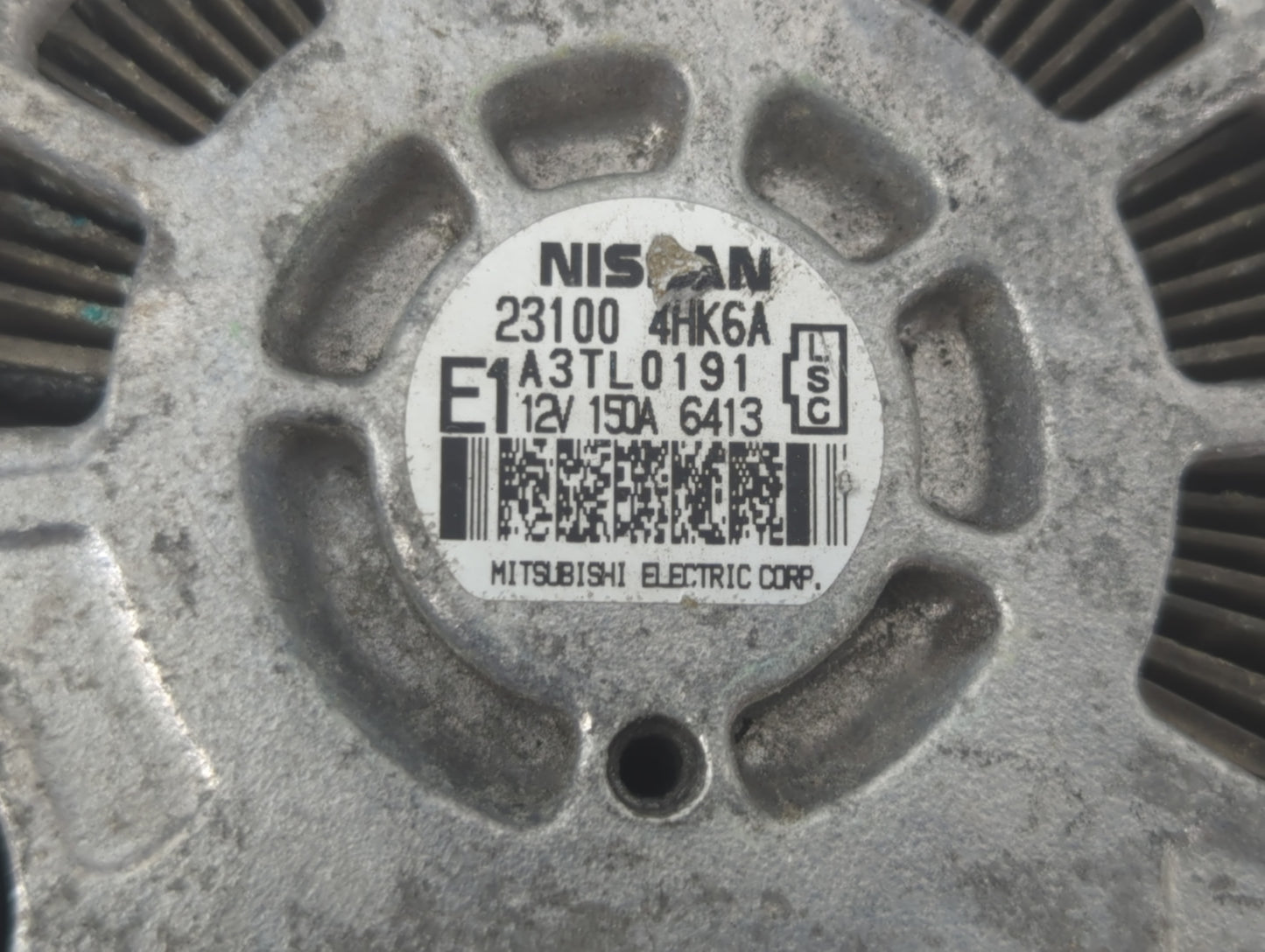 2016-2020 Infiniti Q50 Alternator Replacement Generator Charging Assembly Engine OEM P/N:23100 4HK6A Fits OEM Used Auto Part