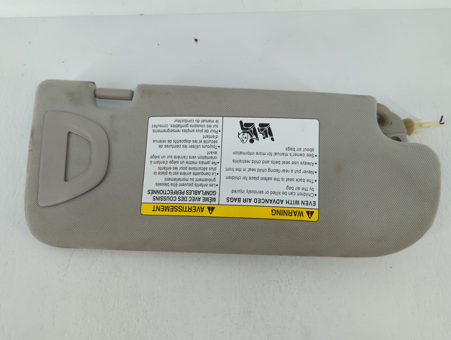 2014-2020 Infiniti Q50 Sun Visor Shade Replacement Driver Left Mirror Fits Fits 2014 2015 2016 2017 2018 2019 2020 OEM Used 