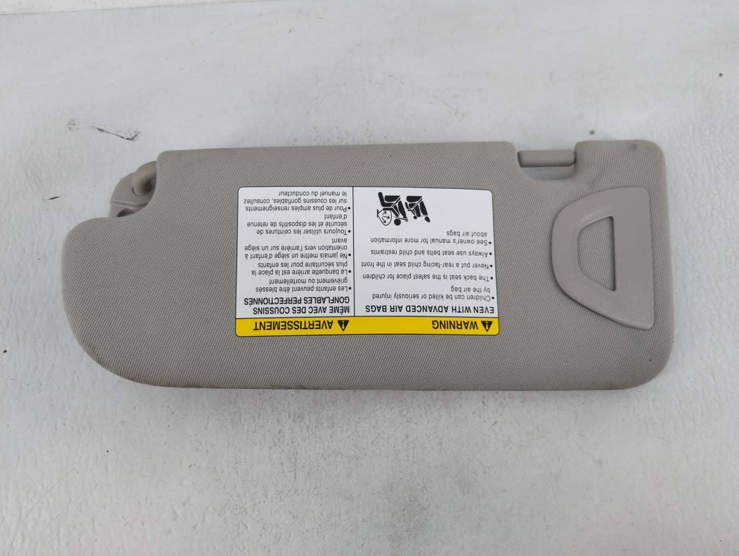 2014-2020 Infiniti Q50 Sun Visor Shade Replacement Passenger Right Mirror Fits Fits 2014 2015 2016 2017 2018 2019 2020 OEM U