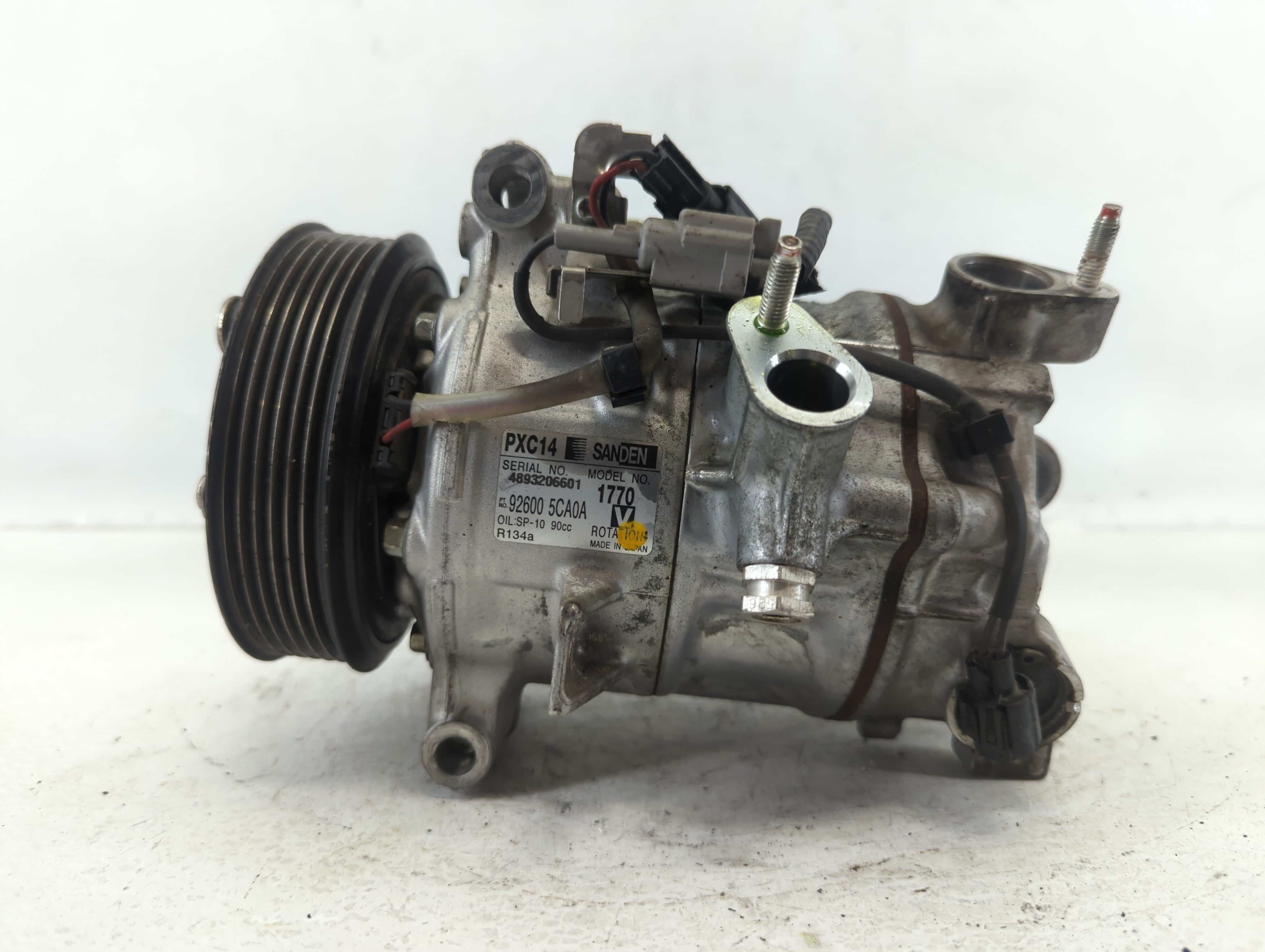 2016-2020 Infiniti Q50 Air Conditioning A/c Ac Compressor Oem ...