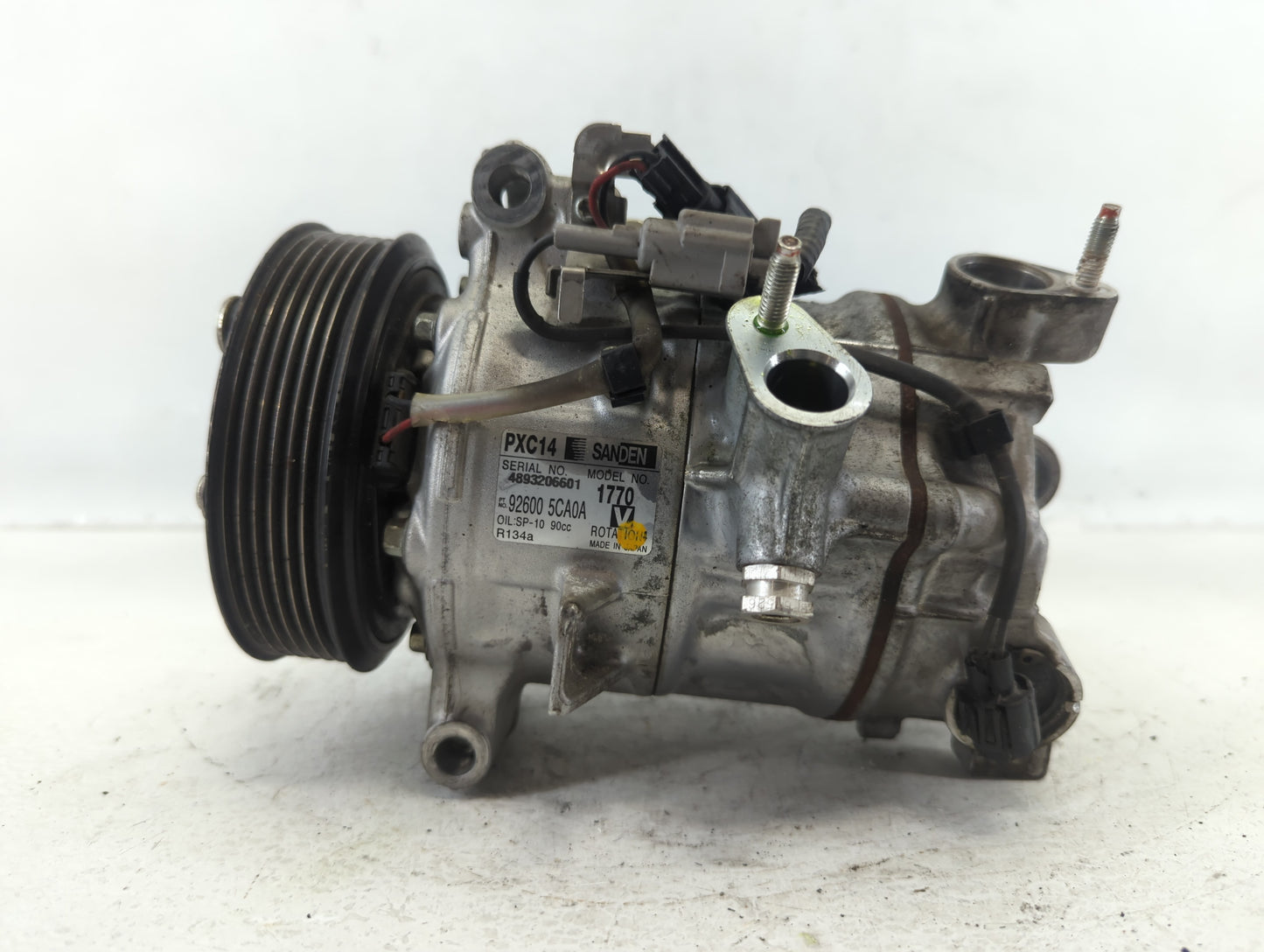 2016-2020 Infiniti Q50 Air Conditioning A/c Ac Compressor Oem - Oemusedautoparts1.com
