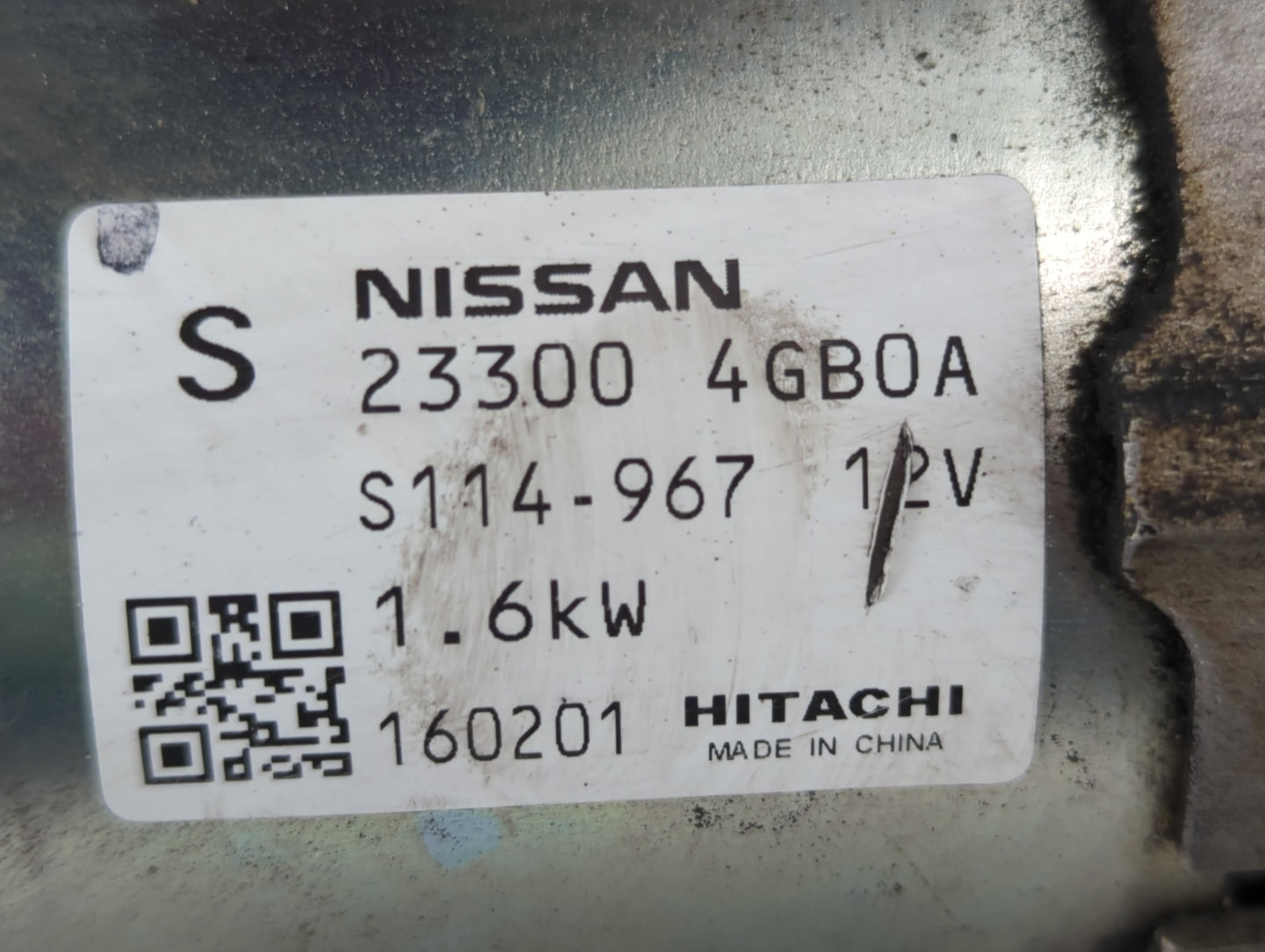2014-2020 Infiniti Q50 Car Starter Motor Solenoid OEM P/N:23300 4GB0A Fits OEM Used Auto Parts - Oemusedautoparts1.com