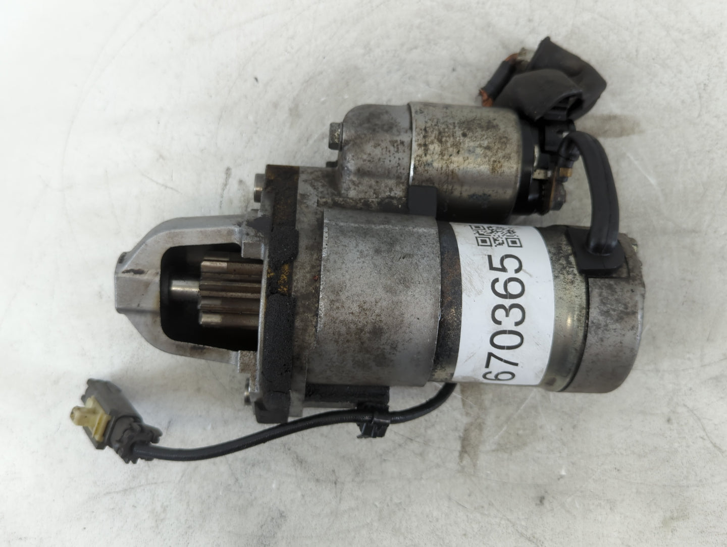 2014-2020 Infiniti Q50 Car Starter Motor Solenoid OEM P/N:S114-967 12V 23300 4GB0A Fits OEM Used Auto Parts - Oemusedautopar