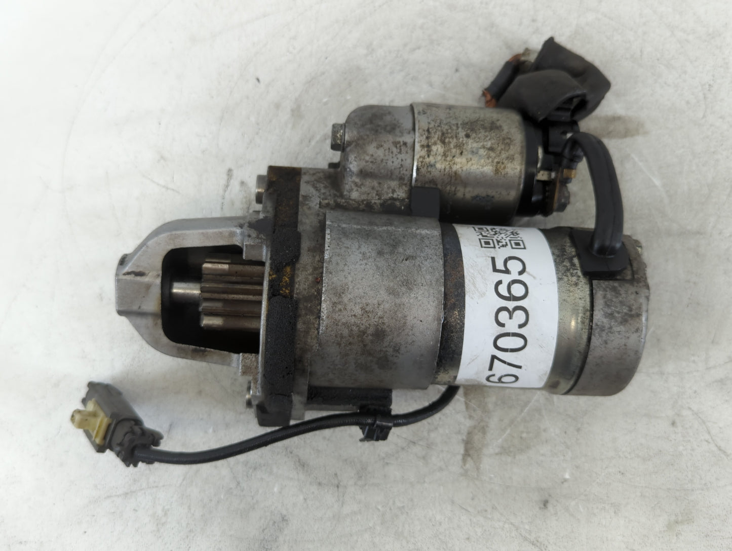 2014-2020 Infiniti Q50 Car Starter Motor Solenoid OEM P/N:S114-967 12V 23300 4GB0A Fits OEM Used Auto Parts - Oemusedautopar