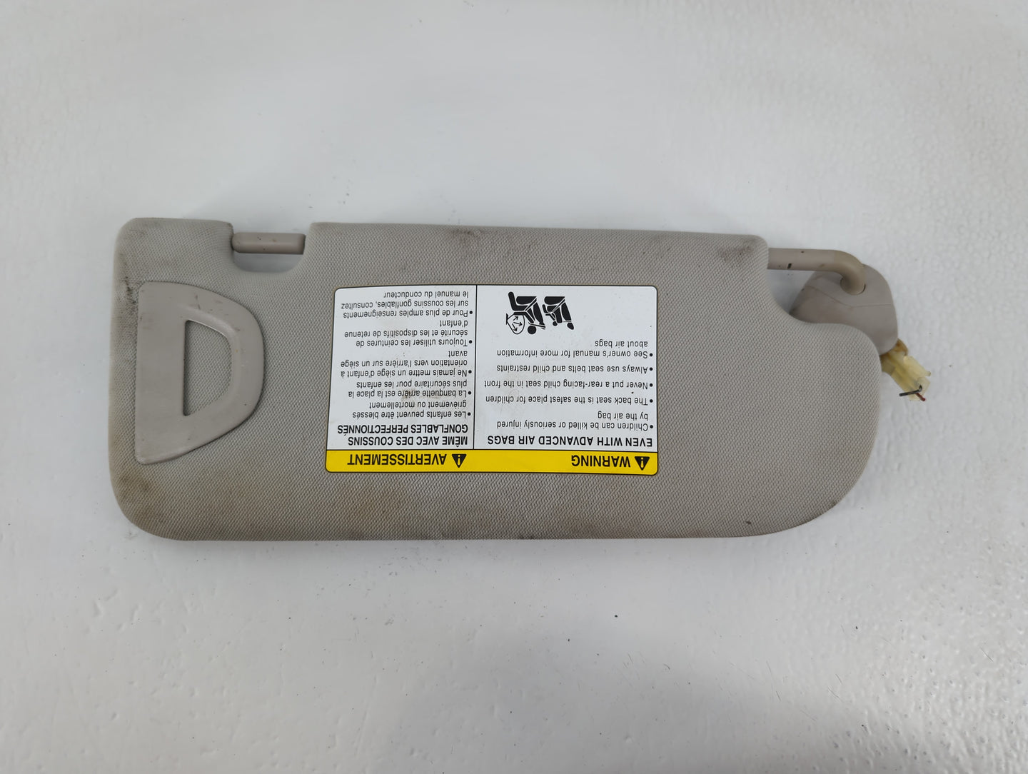 2014-2020 Infiniti Q50 Sun Visor Shade Replacement Passenger Right Mirror Fits Fits 2014 2015 2016 2017 2018 2019 2020 OEM U