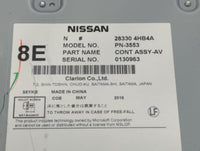2016-2018 Infiniti Q50 Radio AM FM Cd Player Receiver Replacement P/N:28330 4HB4A Fits Fits 2016 2017 2018 2019 2020 OEM Use