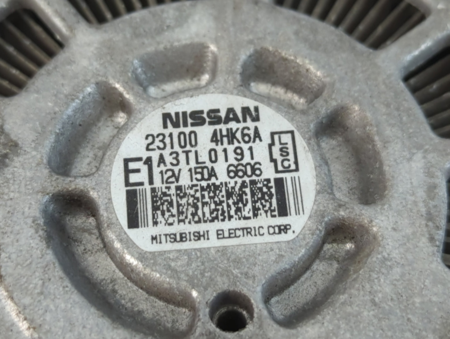 2016-2020 Infiniti Q50 Alternator Replacement Generator Charging Assembly Engine OEM P/N:23100 4HK6A Fits OEM Used Auto Part