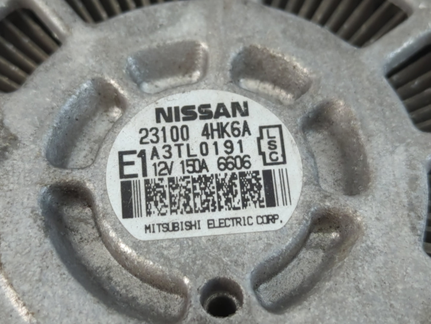 2016-2020 Infiniti Q50 Alternator Replacement Generator Charging Assembly Engine OEM P/N:23100 4HK6A Fits OEM Used Auto Part