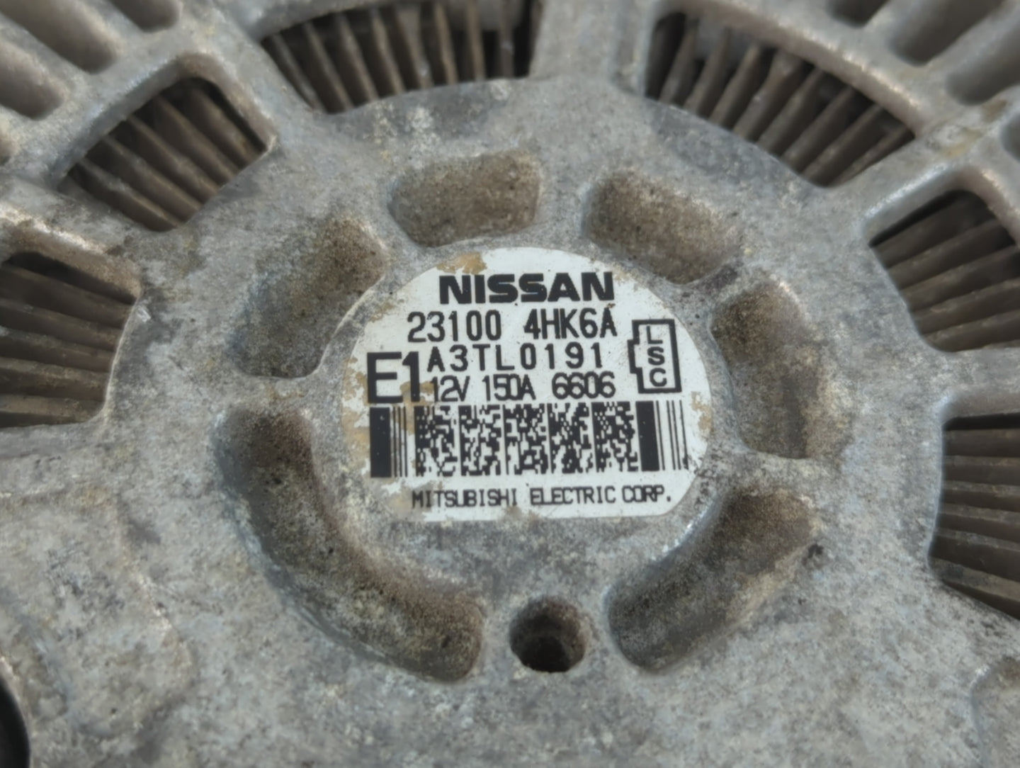 2016-2020 Infiniti Q50 Alternator Replacement Generator Charging Assembly Engine OEM P/N:23100 4HK6A Fits OEM Used Auto Part