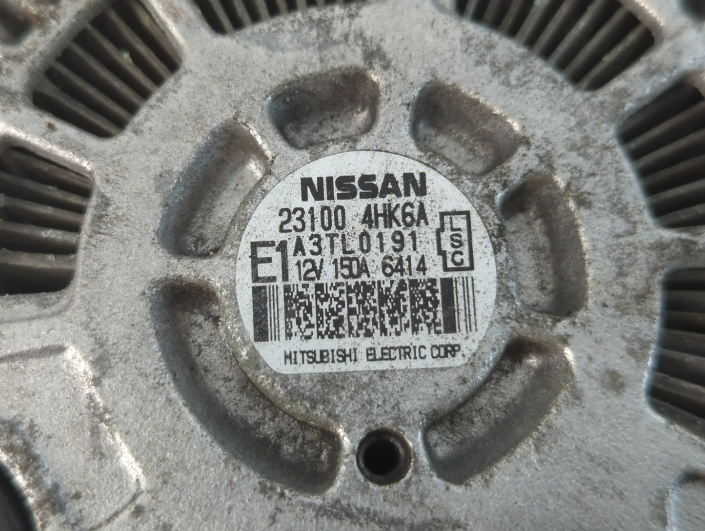 2016-2020 Infiniti Q50 Alternator Replacement Generator Charging Assembly Engine OEM P/N:23100 4HK6A Fits OEM Used Auto Part