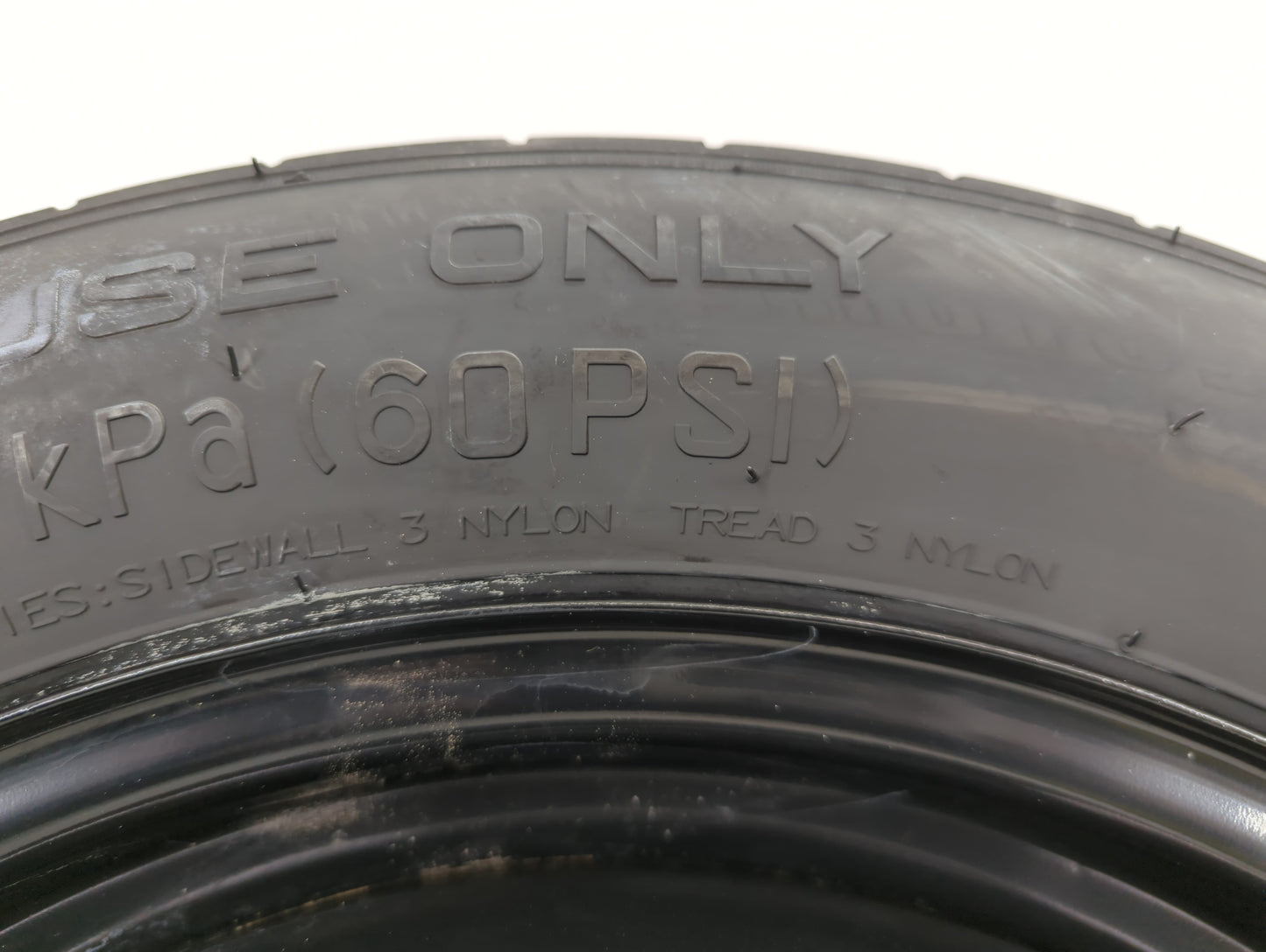2014-2019 Infiniti Q70 Spare Donut Tire Wheel Rim Oem - Oemusedautoparts1.com