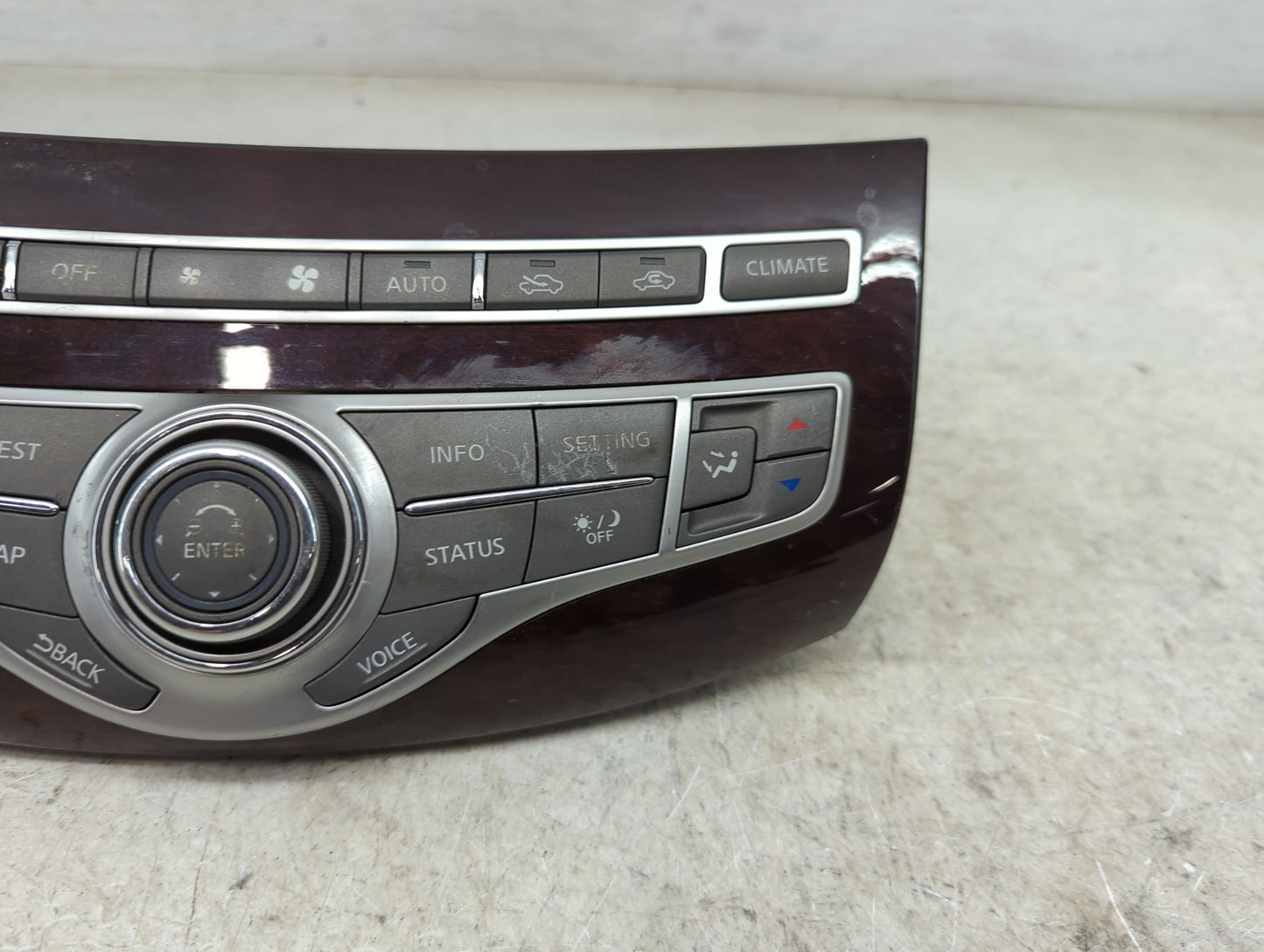 2014-2017 Infiniti Q70 Climate Control Module Temperature AC/Heater Replacement P/N:283954AM2A Fits OEM Used Auto Parts - Oe