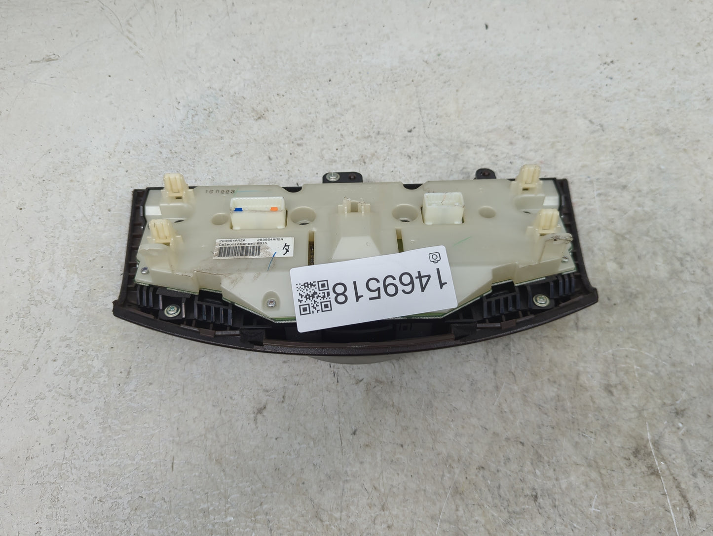 2014-2017 Infiniti Q70 Climate Control Module Temperature AC/Heater Replacement P/N:283954AM2A Fits OEM Used Auto Parts - Oe