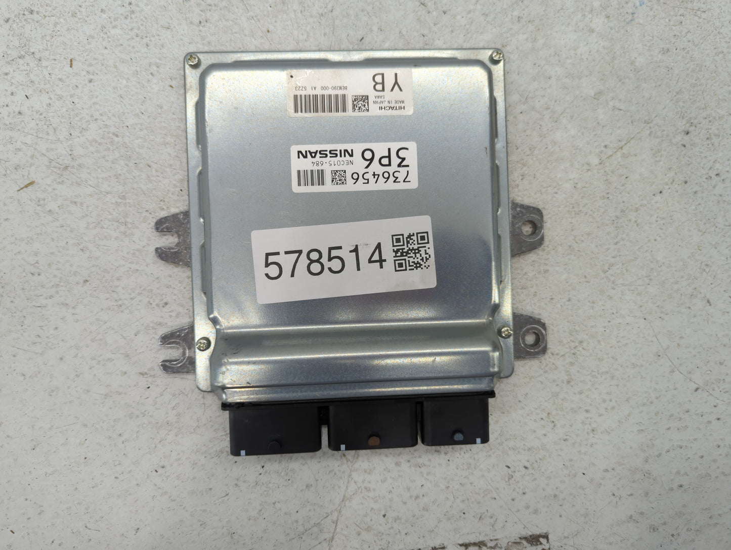 2014-2017 Infiniti Qx50 PCM Engine Control Computer ECU ECM PCU OEM P/N:NEC015-684 Fits Fits 2012 2013 2014 2015 2016 2017 O