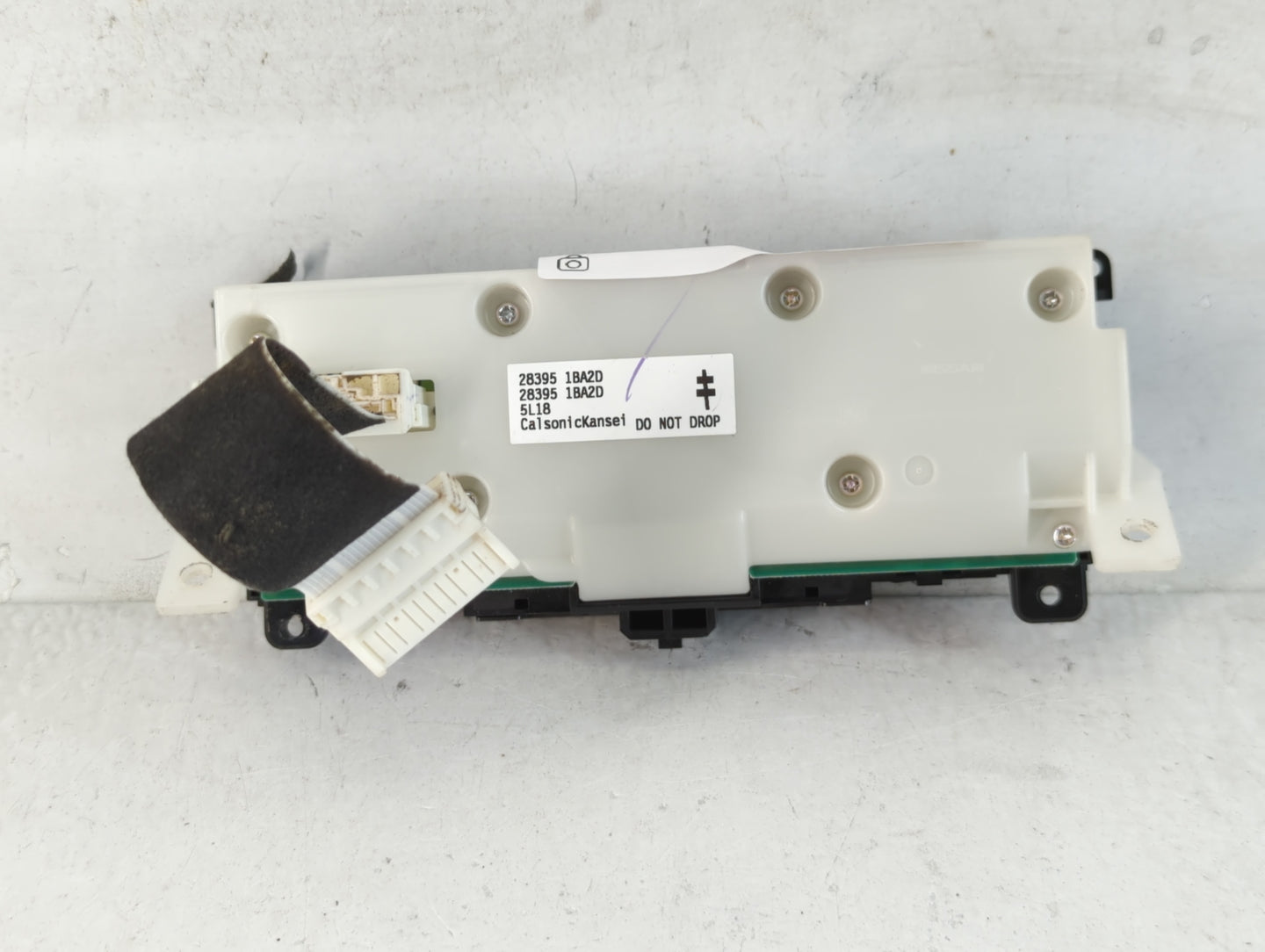 2015-2016 Infiniti Qx50 Radio AM FM Cd Player Receiver Replacement P/N:28395 1BA2D Fits Fits 2015 2016 OEM Used Auto Parts -