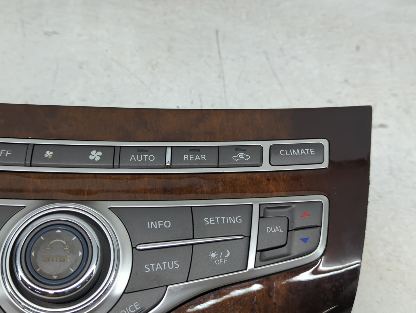 2014-2020 Infiniti Qx60 Climate Control Module Temperature AC/Heater Replacement P/N:283953JA7B Fits OEM Used Auto Parts - O