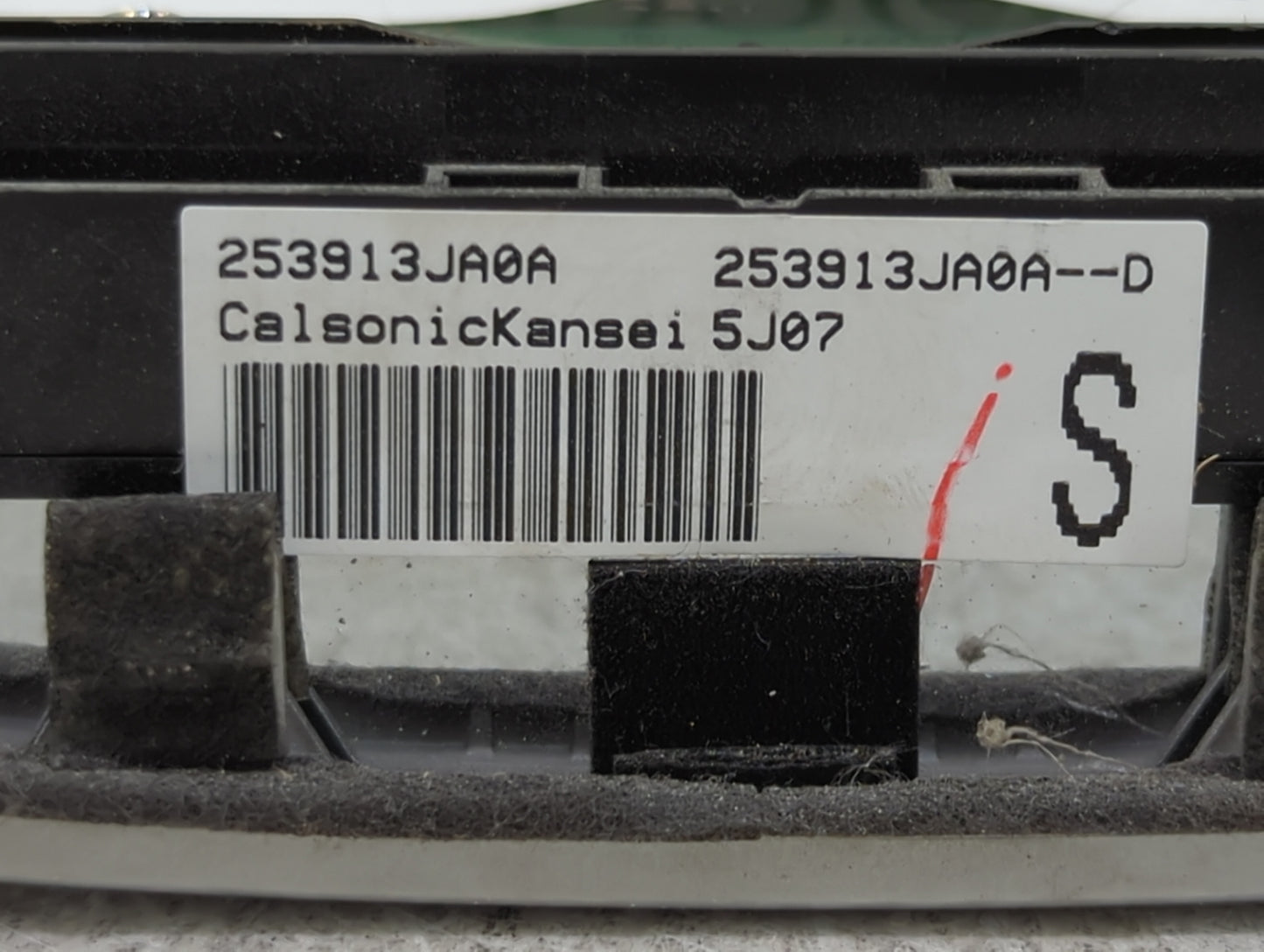 2016 Infiniti Qx60 Climate Control Module Temperature AC/Heater Replacement P/N:253913JA0A 253W100A111 Fits OEM Used Auto Pa