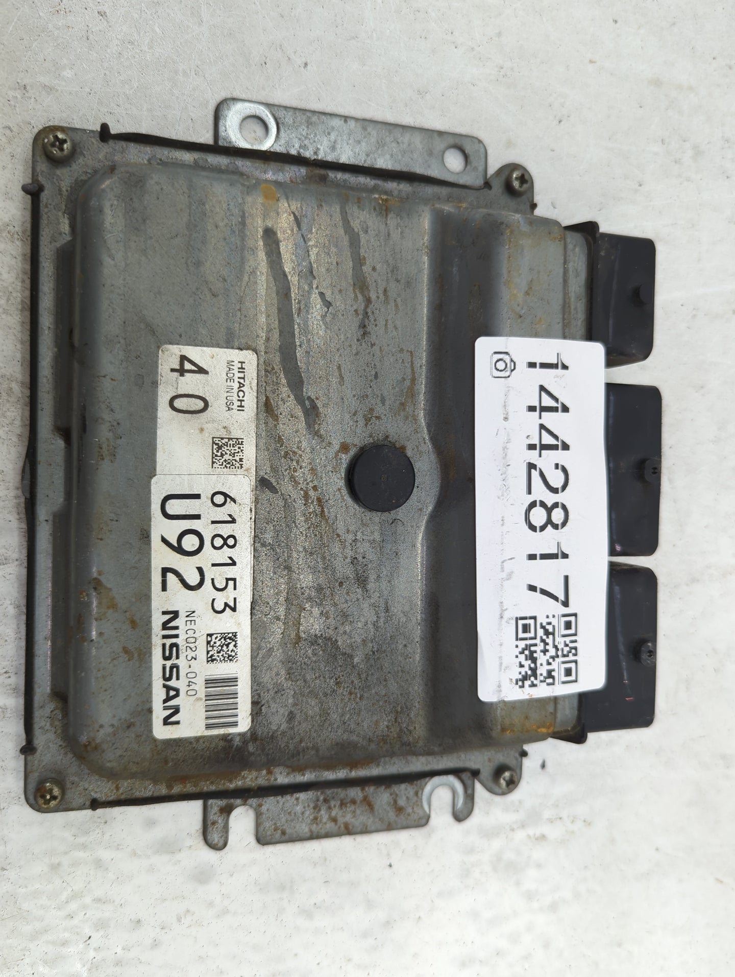 2015-2016 Infiniti Qx60 PCM Engine Control Computer ECU ECM PCU OEM P/N:NEC023-040 Fits Fits 2015 2016 2017 OEM Used Auto Pa