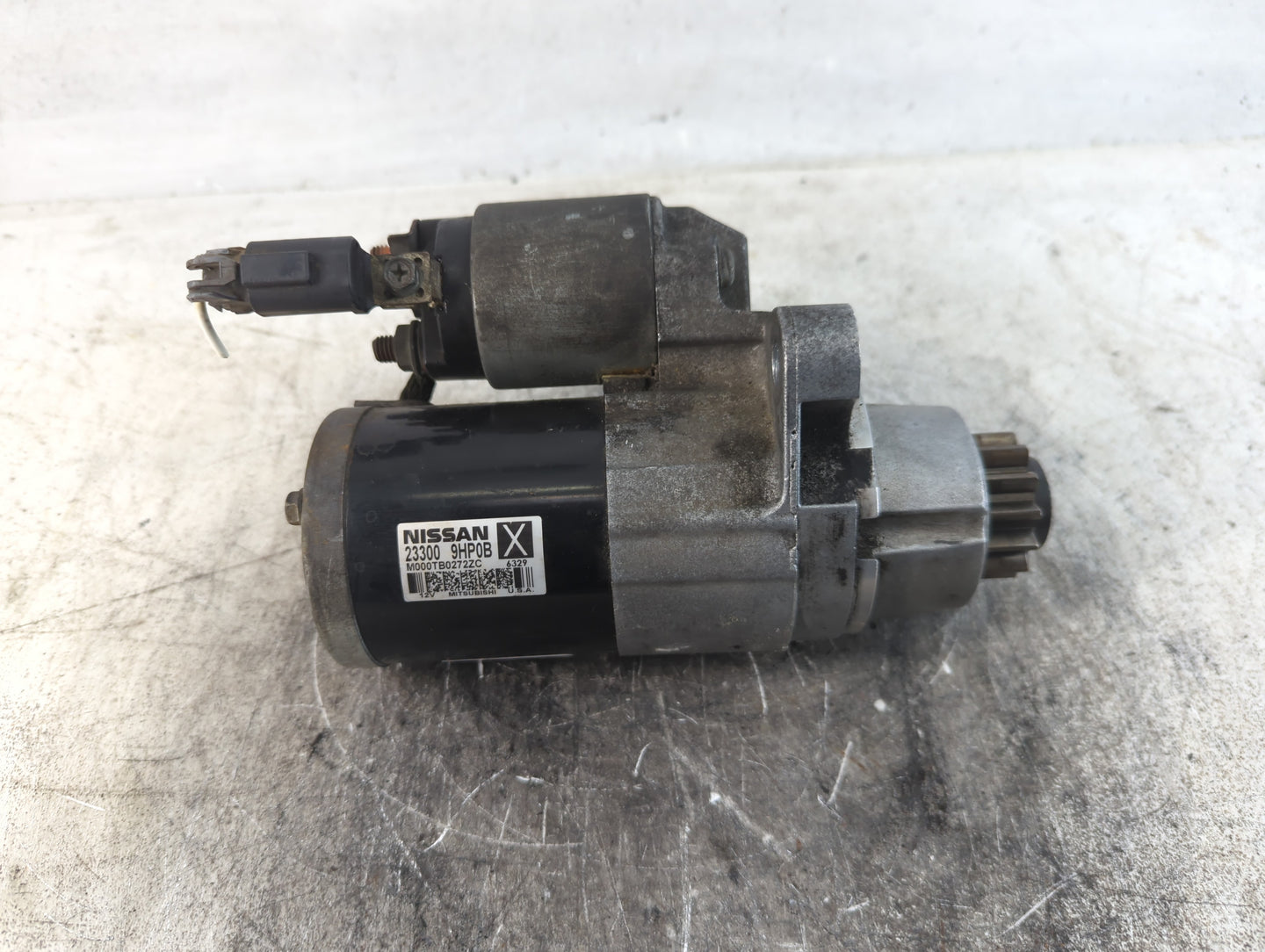 2015-2020 Infiniti Qx60 Car Starter Motor Solenoid OEM P/N:23300 9HP0B Fits Fits 2015 2016 2017 2018 2019 2020 2021 2022 OEM