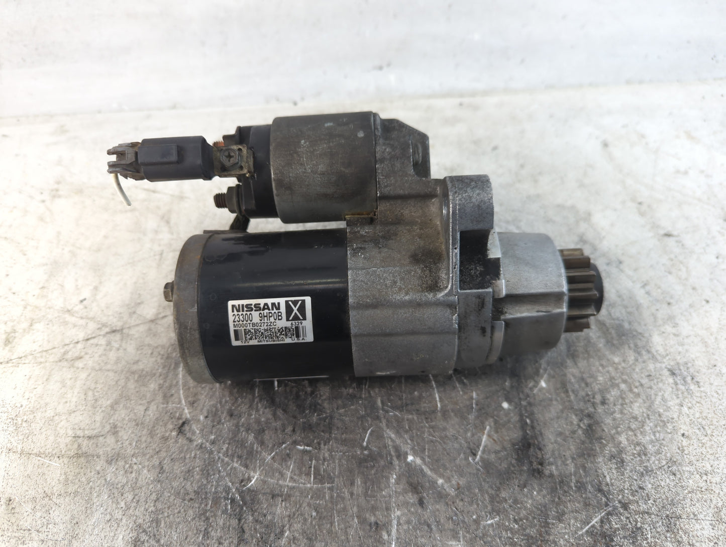 2015-2020 Infiniti Qx60 Car Starter Motor Solenoid OEM P/N:23300 9HP0B Fits Fits 2015 2016 2017 2018 2019 2020 2021 2022 OEM