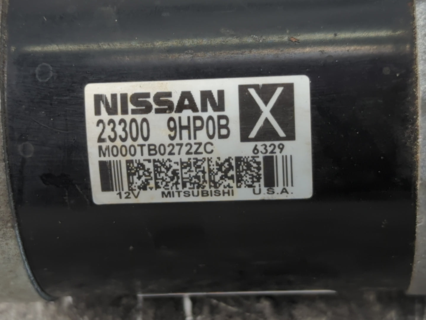 2015-2020 Infiniti Qx60 Car Starter Motor Solenoid OEM P/N:23300 9HP0B Fits Fits 2015 2016 2017 2018 2019 2020 2021 2022 OEM