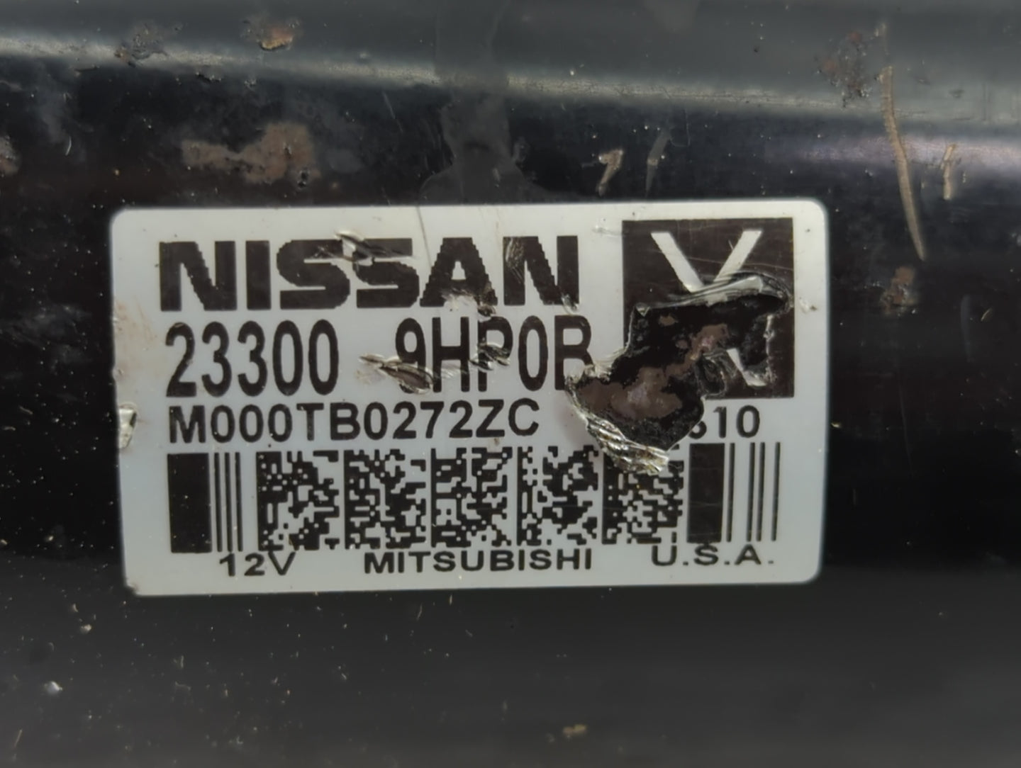2015-2020 Infiniti Qx60 Car Starter Motor Solenoid OEM P/N:23300 9HP0B Fits Fits 2015 2016 2017 2018 2019 2020 2021 2022 OEM