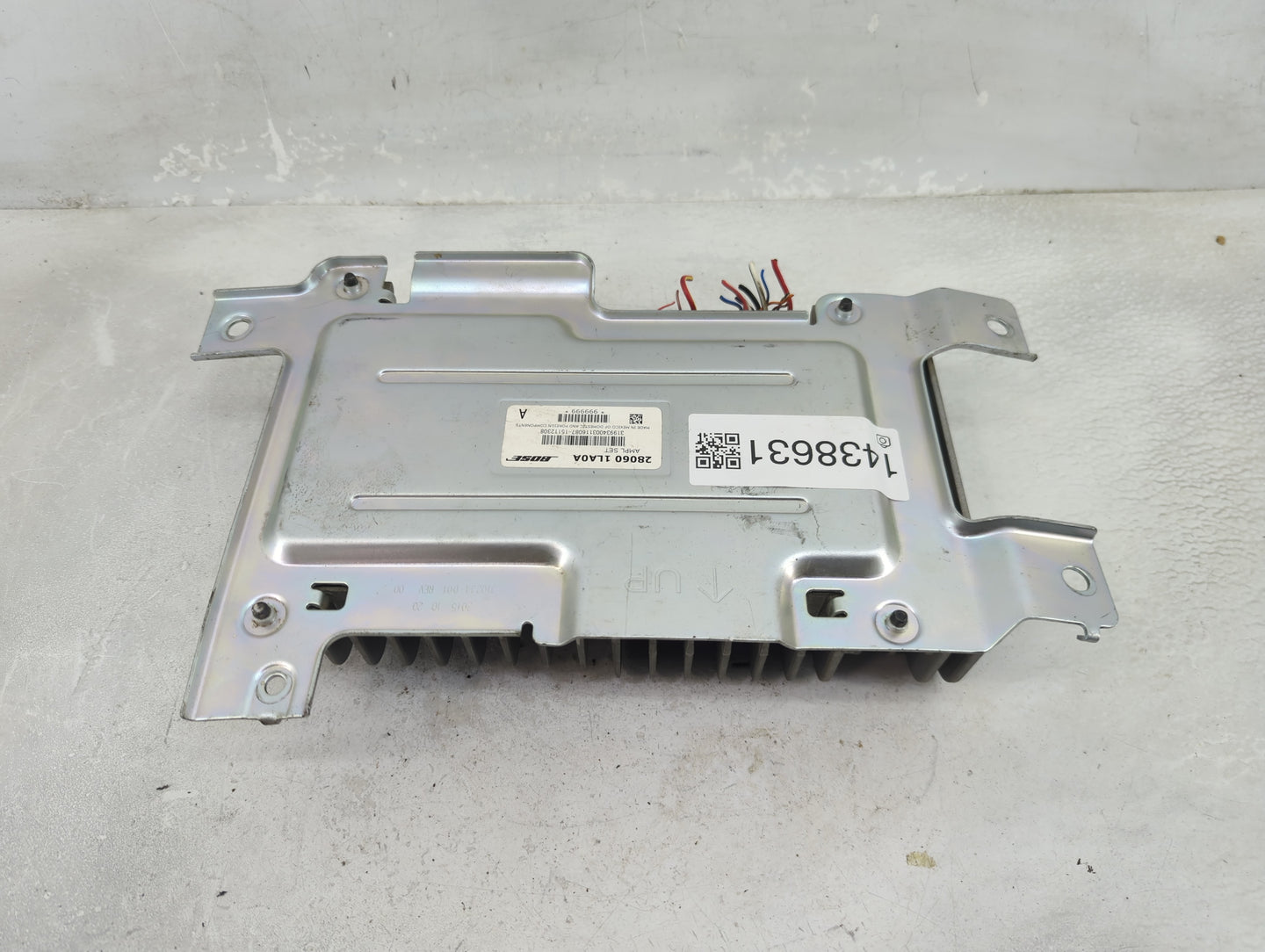 2014-2019 Infiniti Qx80 Radio AM FM Cd Player Receiver Replacement P/N:28060 1LA0A Fits OEM Used Auto Parts - Oemusedautopar