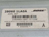 2014-2019 Infiniti Qx80 Radio AM FM Cd Player Receiver Replacement P/N:28060 1LA0A Fits OEM Used Auto Parts - Oemusedautopar
