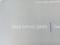 2016 Infiniti Qx80 Owners Manual Book Guide P/N:OM16E0 0Z62U0 OEM Used Auto Parts - Oemusedautoparts1.com