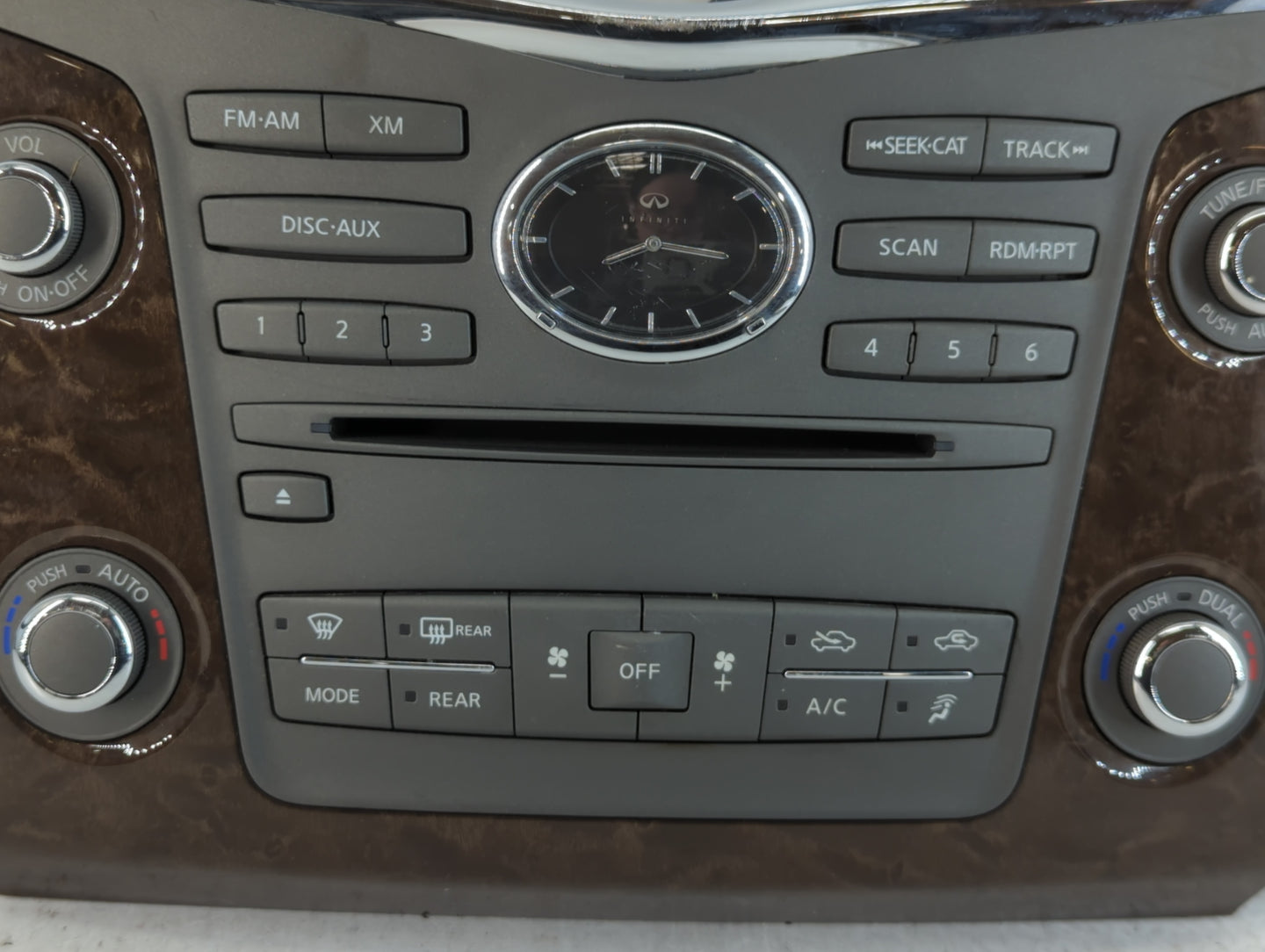2014-2017 Infiniti Qx80 Radio AM FM Cd Player Receiver Replacement P/N:253911LA5B Fits Fits 2011 2012 2013 2014 2015 2016 20