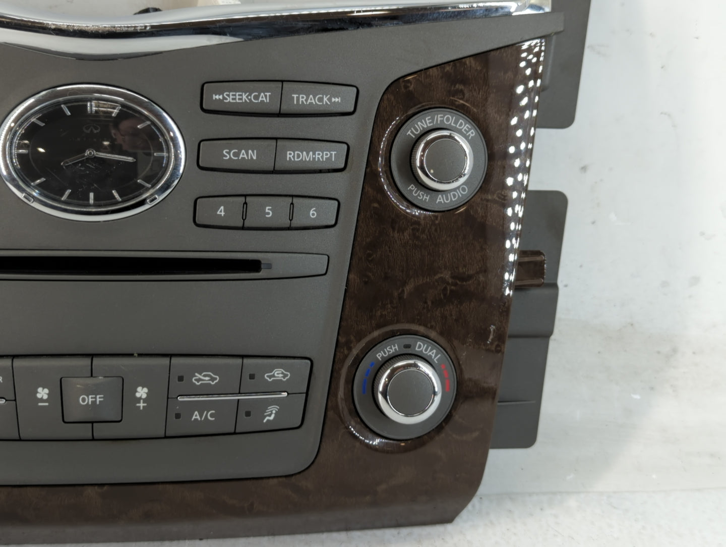 2014-2017 Infiniti Qx80 Radio AM FM Cd Player Receiver Replacement P/N:253911LA5B Fits Fits 2011 2012 2013 2014 2015 2016 20