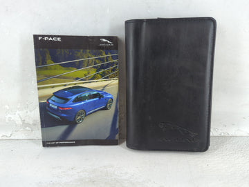 2016 Jaguar F-Pace Owners Manual Book Guide P/N:JJM 18 01 38 181 OEM Used Auto Parts - Oemusedautoparts1.com