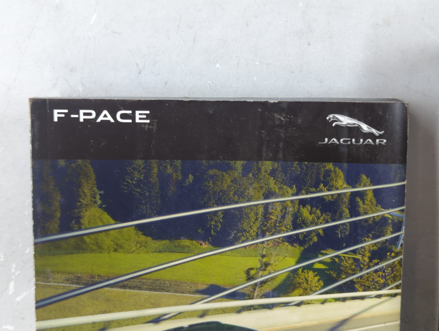 2016 Jaguar F-Pace Owners Manual Book Guide P/N:JJM 18 01 38 181 OEM Used Auto Parts - Oemusedautoparts1.com