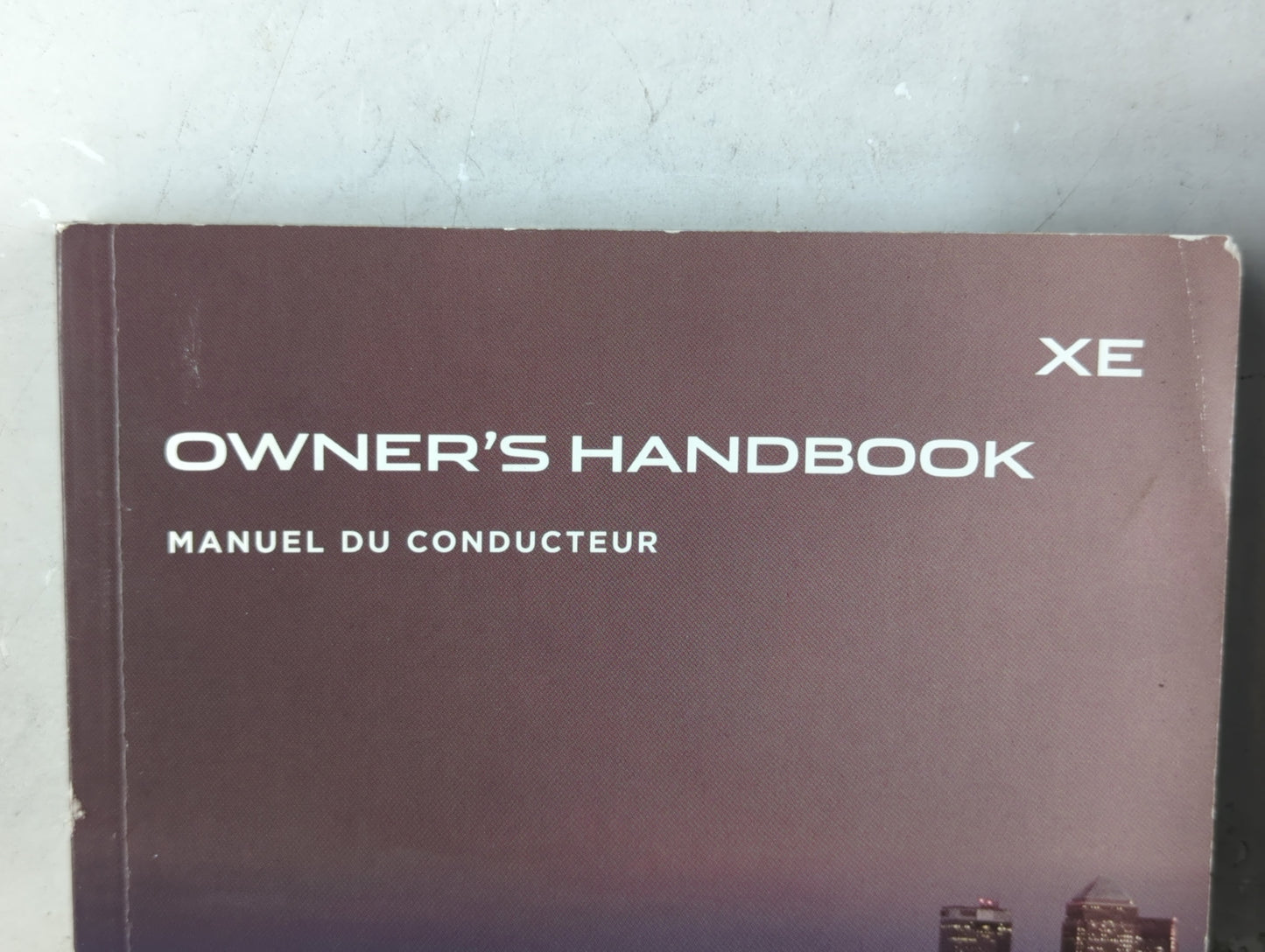 2016 Jaguar Xe Owners Manual Book Guide OEM Used Auto Parts - Oemusedautoparts1.com