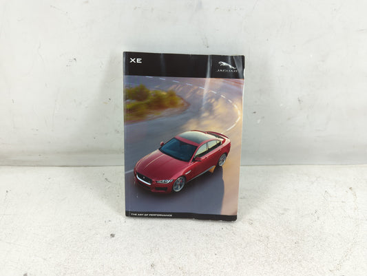 2016 Jaguar Xe Owners Manual Book Guide OEM Used Auto Parts - Oemusedautoparts1.com