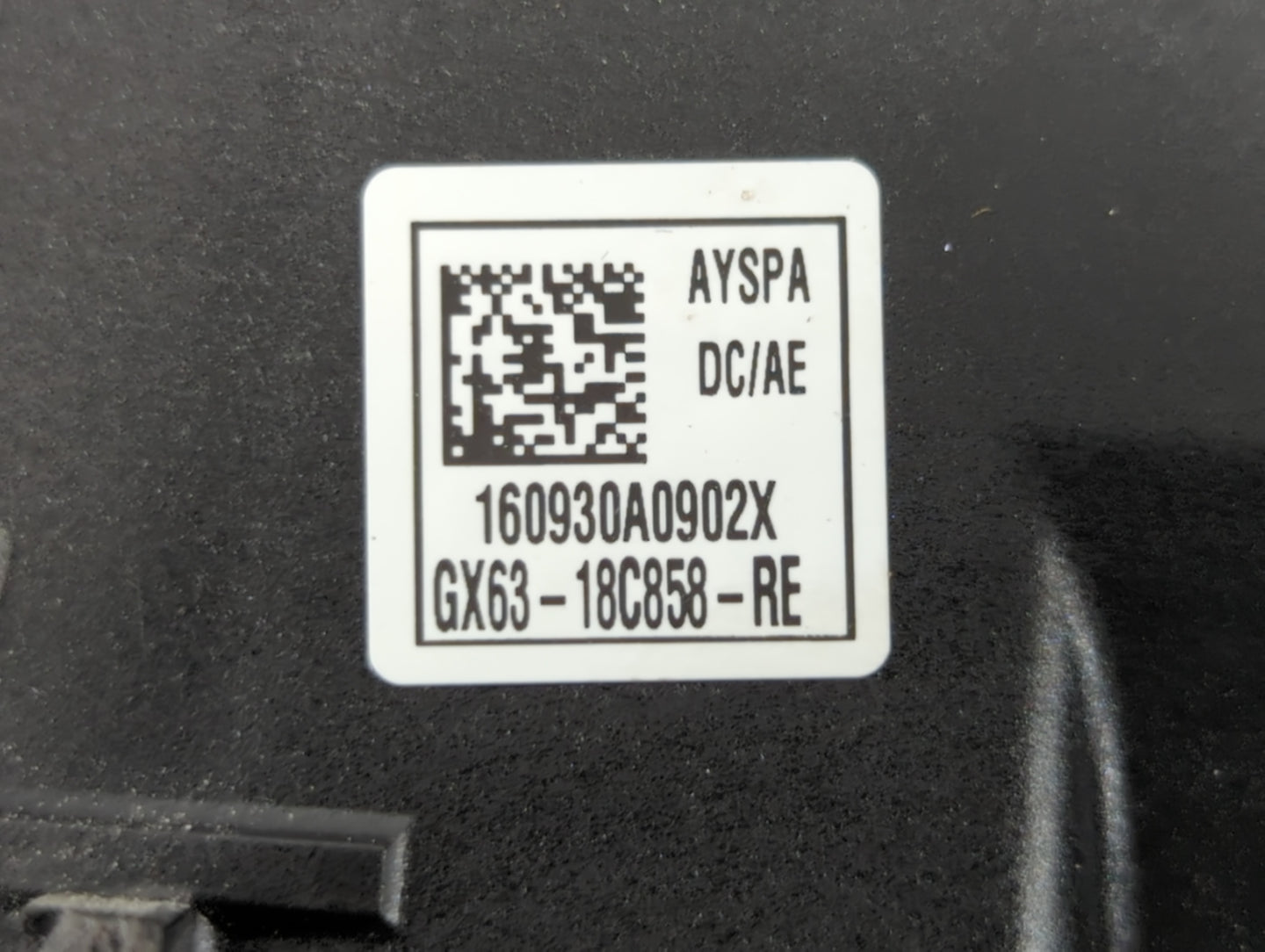 2016 Jaguar Xe Climate Control Module Temperature AC/Heater Replacement P/N:GX63-18C858-RE Fits OEM Used Auto Parts - Oemuse