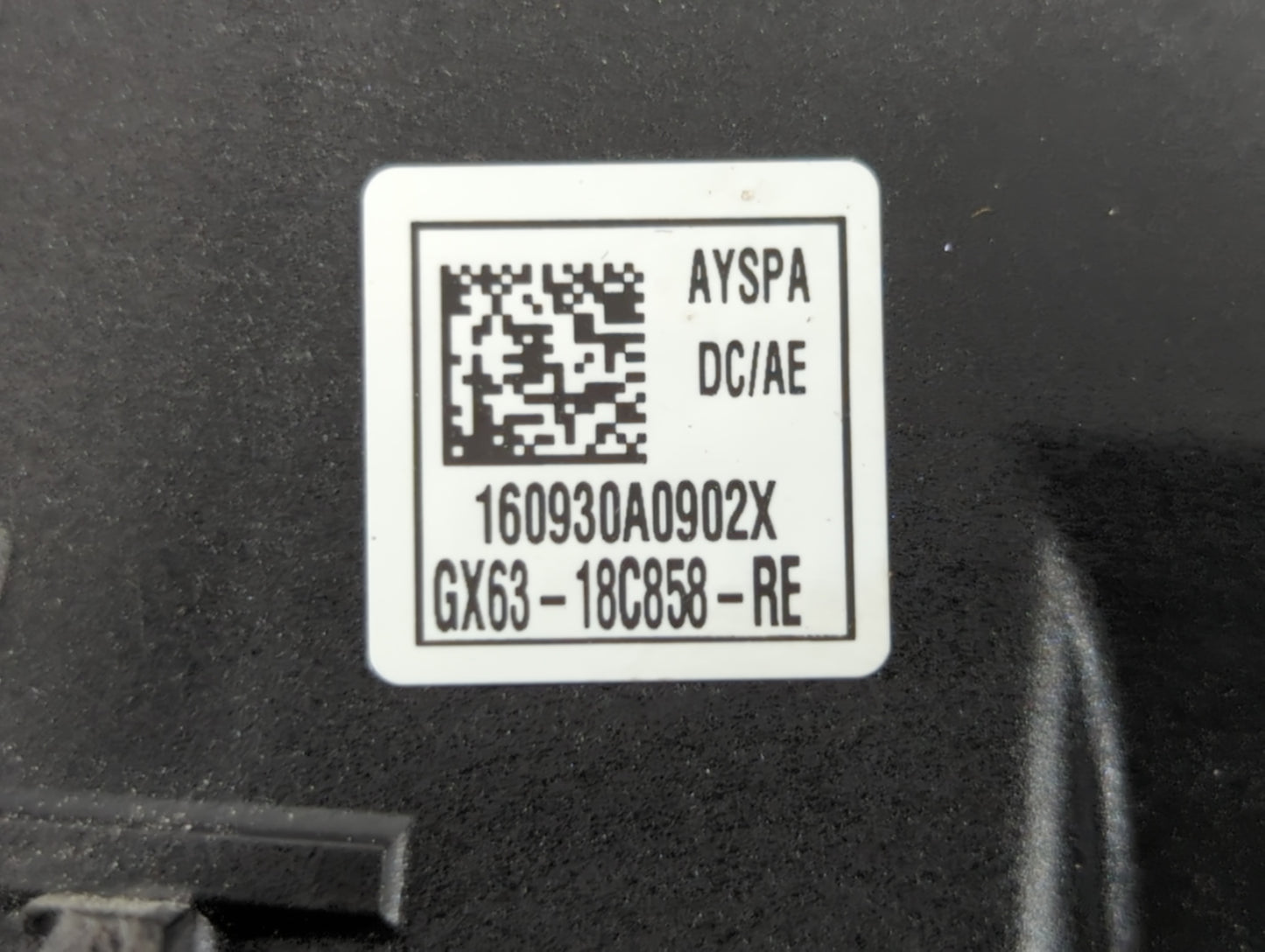 2016 Jaguar Xe Climate Control Module Temperature AC/Heater Replacement P/N:GX63-18C858-RE Fits OEM Used Auto Parts - Oemuse